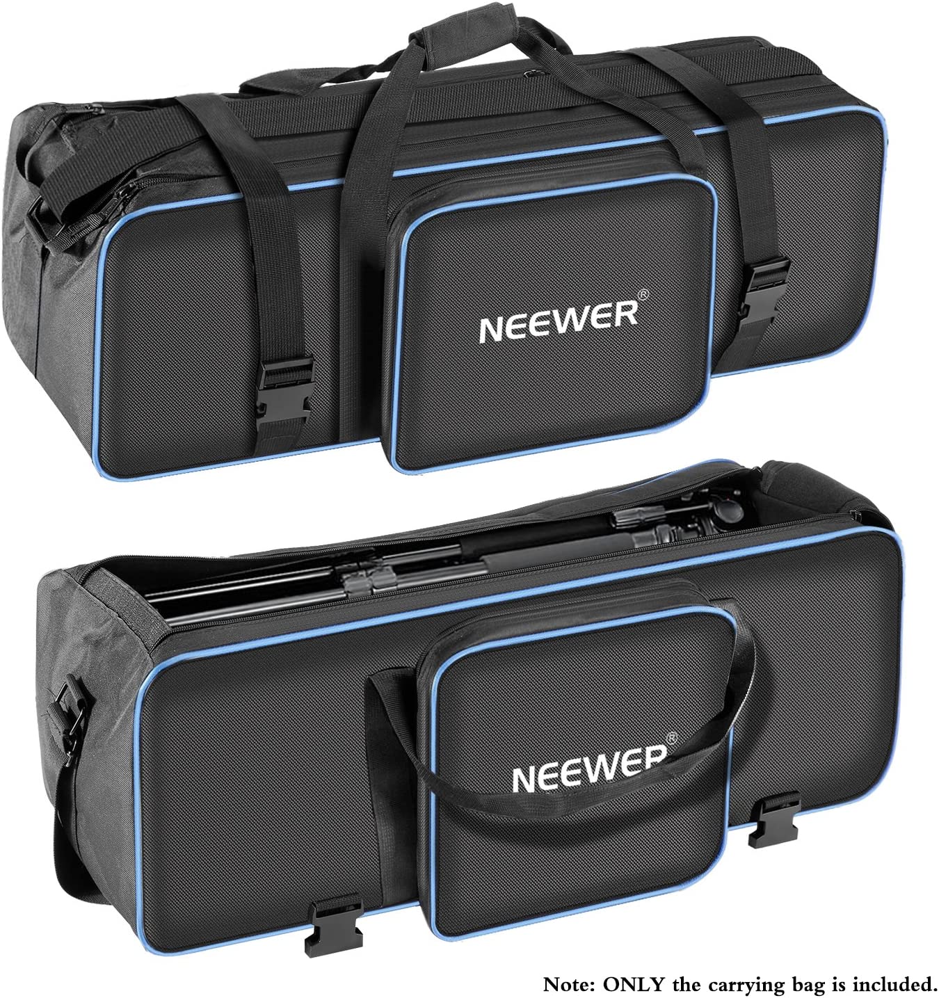 Estuche para Iluminación Neewer Negro con Azul Mediano