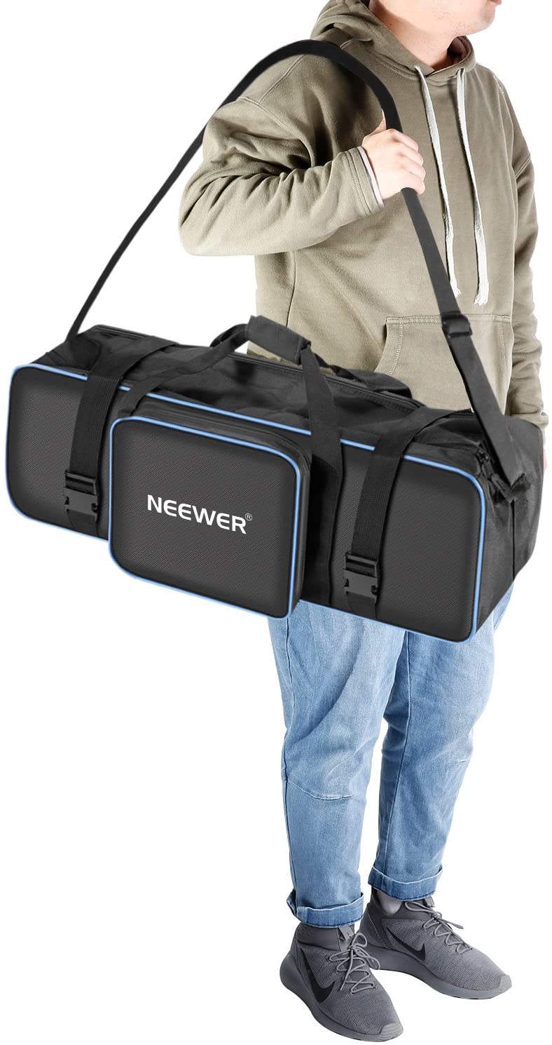 Estuche para Iluminación Neewer Negro con Azul Mediano