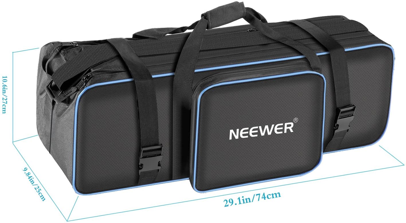 Estuche para Iluminación Neewer Negro con Azul Mediano
