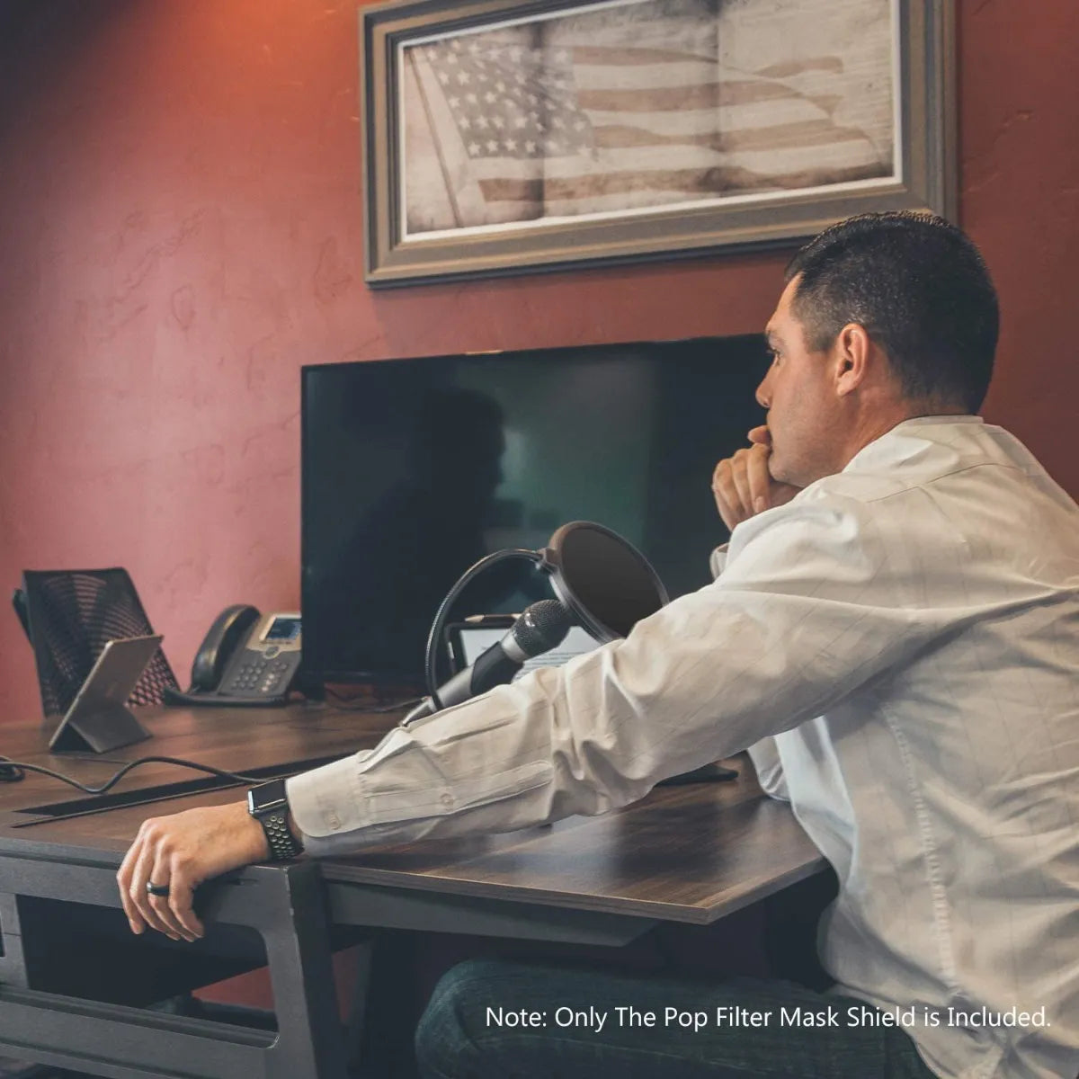 Filtro Anti-Pop Neewer NW (B-3) con cuello de ganso