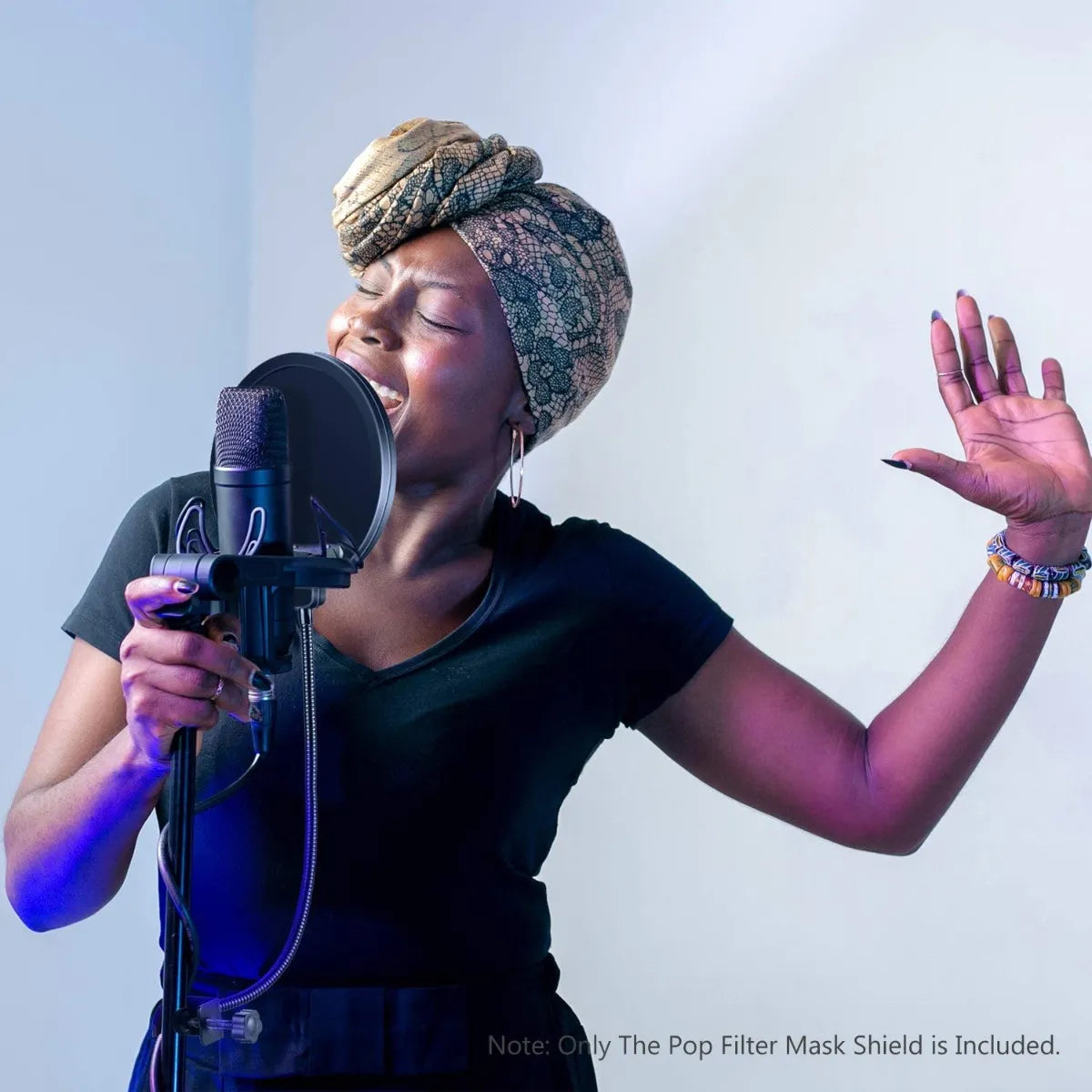 Filtro Anti-Pop Neewer NW (B-3) con cuello de ganso