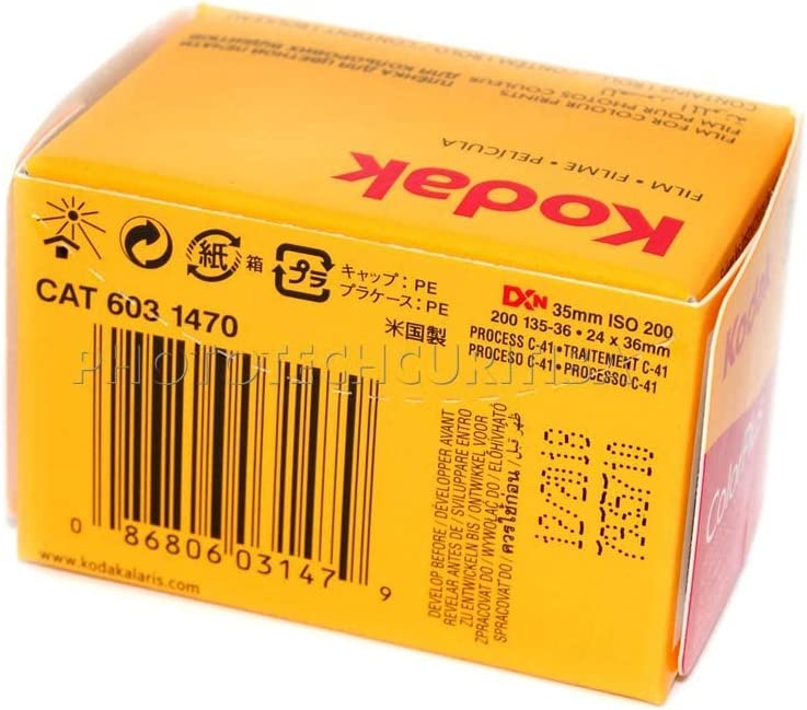 Rollo KODAK Colorplus 200 Boxed 36 exp.