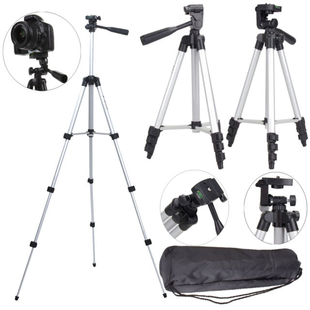 Tripié para Celular Mod 3110 con soporte Celular 1.20mts