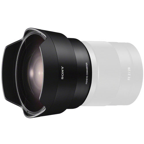 Lente Sony de 16 mm para lente FE de 28 mm f/2 de conversión de ojo de pez