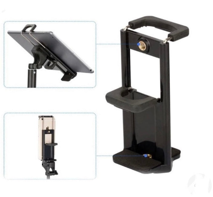 Soporte Adaptador Tripié Holder para Celular y Tablet