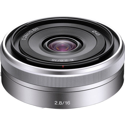Lente Sony E 16 mm F2.8 (SEL16F28)