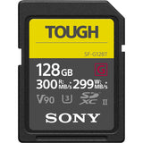 Tarjeta Sony SF-G TOUGH Series SDXC de 128GB R:300MB/s W:299MB/s 1