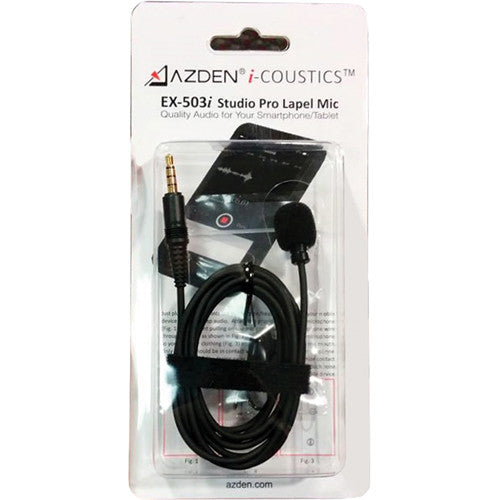Micrófono Lavalier Azden EX-503i para Smartphone