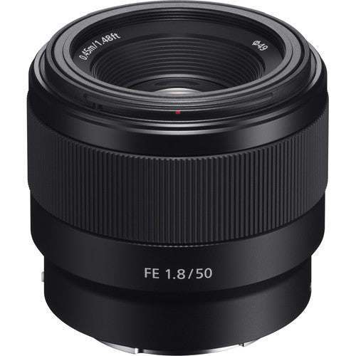 Lente Sony FE 50 mm F1.8 (SEL50F18F)