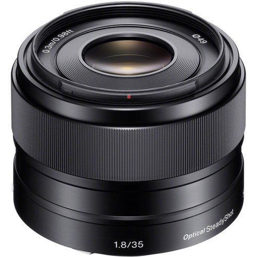 Lente Sony E 35 mm F1.8 OSS (SEL35F18)