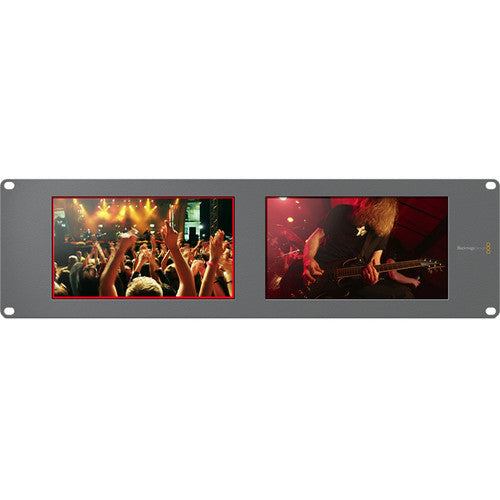 Blackmagic Design SmartScope Duo 4K 2-Doble Monitor 8" 6G-SDI