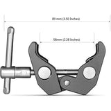 Super Pinza SmallRig con Roscas de 1/4" (2058) 4