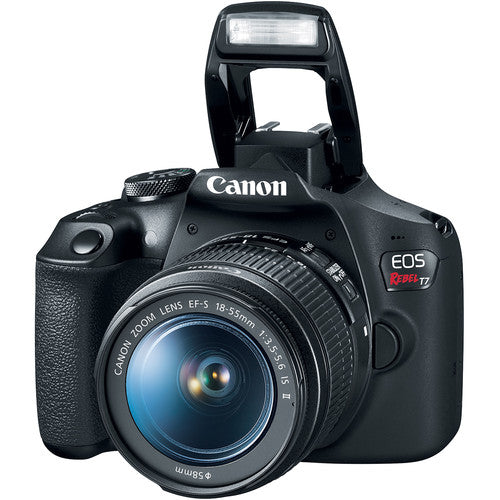 Cámara DSLR Canon EOS Rebel T7 con Lente EF-S 18–55mm (2727C002AA)