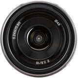 Lente Sony E 16 mm F2.8 (SEL16F28) 2