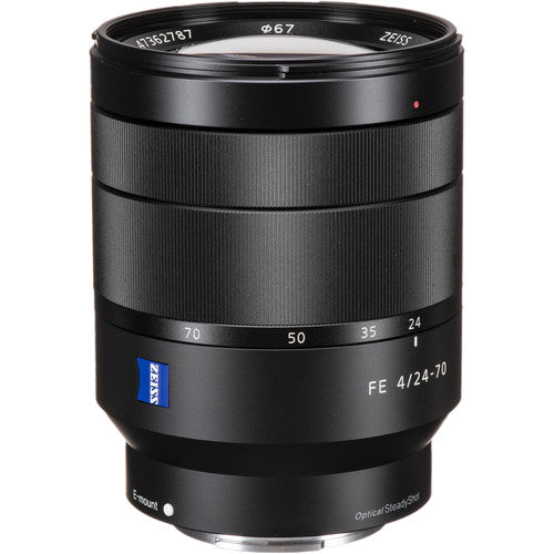 Lente Sony Vario-Tessar T* FE 24-70 mm F4 ZA OSS (SEL2470Z)