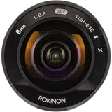 Lente Rokinon 8mm f/2.8 UMC Fisheye II para Sony E (Negro) 3