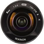 Lente Rokinon 8mm f/2.8 UMC Fisheye II para Sony E (Negro)