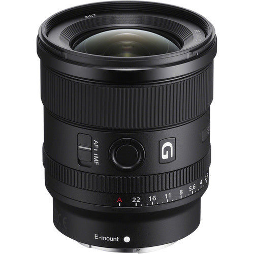Lente Sony FE 20 mm F1.8 G (SEL20F18G)
