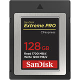 Tarjeta Cfexpress Typo B Sandisk Extreme Pro 128GB 1700MBs 2