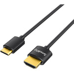 Cable HDMI Ultra Slim 4K SmallRig 3040 Mini-HDMI a HDMI (A a C) 35cm (3040)