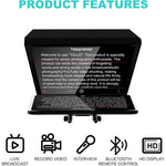 Teleprompter GVM TQ-LD-1 con monitor 18.5"