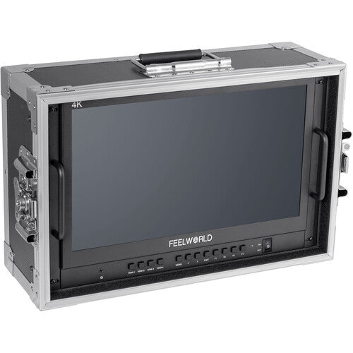 Monitor Portátil FeelWorld de 15,6" 4K HDMI en Estuche Rigido
