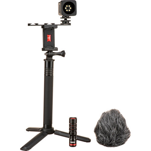 Kit Sunpak Vlogging con Trípode y Accesorios (VGK-VLOGKIT)