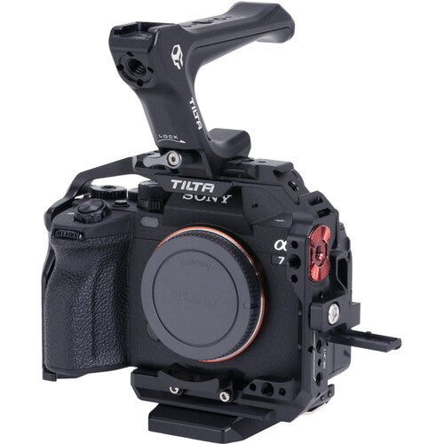 Kit básico de jaula para cámara Tilta para Sony a7 IV (TA-T30-A-B) (Negro)