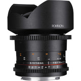 Lente Rokinon 14mm T3.1 Cine DS Lens Montura Canon 6
