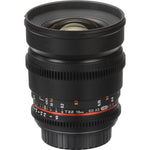 Lente Rokinon 16mm T2.2 Cine DS Lens Montura Canon