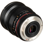 Lente Rokinon 16mm T2.2 Cine DS Lens Montura Canon