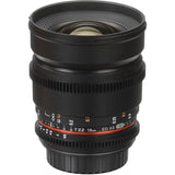 Lente Rokinon 16mm T2.2 Cine DS Lens Montura Sony E 6