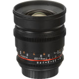 Lente Rokinon 16mm T2.2 Cine DS Lens Montura Sony E 2