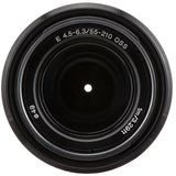 Lente Sony E 55-210 mm F4.5-6.3 OSS Negro (SEL55210/BQ) 4