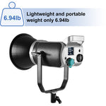 Lámpara GVM SD300D Bi-Color LED Monolight (Studio Kit)