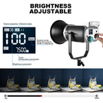 Lámpara GVM SD300D Bi-Color LED Monolight (Studio Kit)