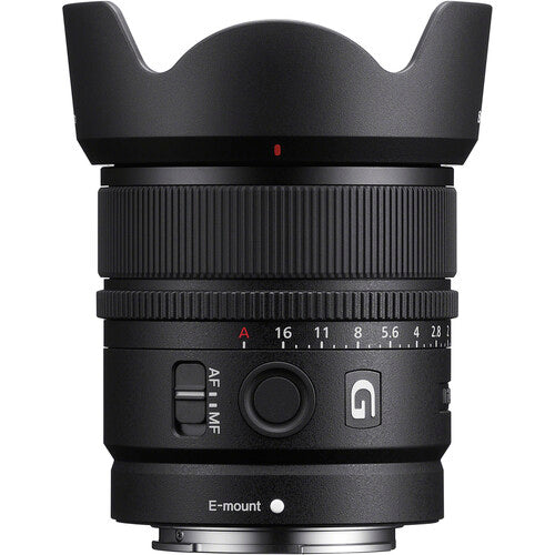 Lente Sony E 15 mm F1.4 G (SEL15F14G)