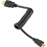 Cable Elvid HDMI a Mini HDMI 4k Espiral de 20 a 45 cms HDMIAC-015-C 3