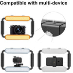 Kit Videorig con lámpara GVM TL15RS RGB Bi-Color