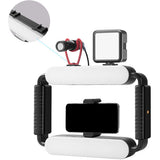 Kit Videorig con lámpara GVM TL15RS RGB Bi-Color 6