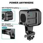 Kit lámpara GVM SD80D con Softbox y pedestal