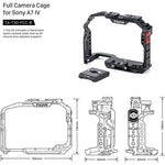 Kit básico de jaula para cámara Tilta para Sony a7 IV (TA-T30-A-B) (Negro)