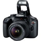 Cámara DSLR Canon EOS Rebel T100 con Lente EF-S 18–55mm f/4–5.6 STM (2628C003AA) 3