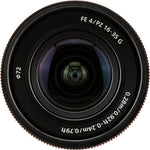 Lente SONY FE PZ 16-35mm f/4 G (SELP1635G PZ)