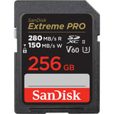Tarjeta SanDisk Extreme PRO SDXC de 256GB 280MB/s 4