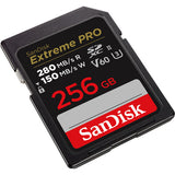 Tarjeta SanDisk Extreme PRO SDXC de 256GB 280MB/s 3
