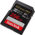Tarjeta SanDisk Extreme PRO SDXC de 256GB 280MB/s
