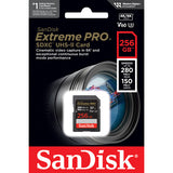 Tarjeta SanDisk Extreme PRO SDXC de 256GB 280MB/s 1