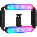 Kit Videorig con lámpara GVM TL15RS RGB Bi-Color 1