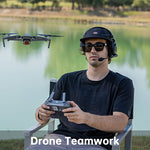 Sistema de intercomunicación Inalámbrica Hollyland C1 Pro-4S Full-Duplex con 4 Headsets